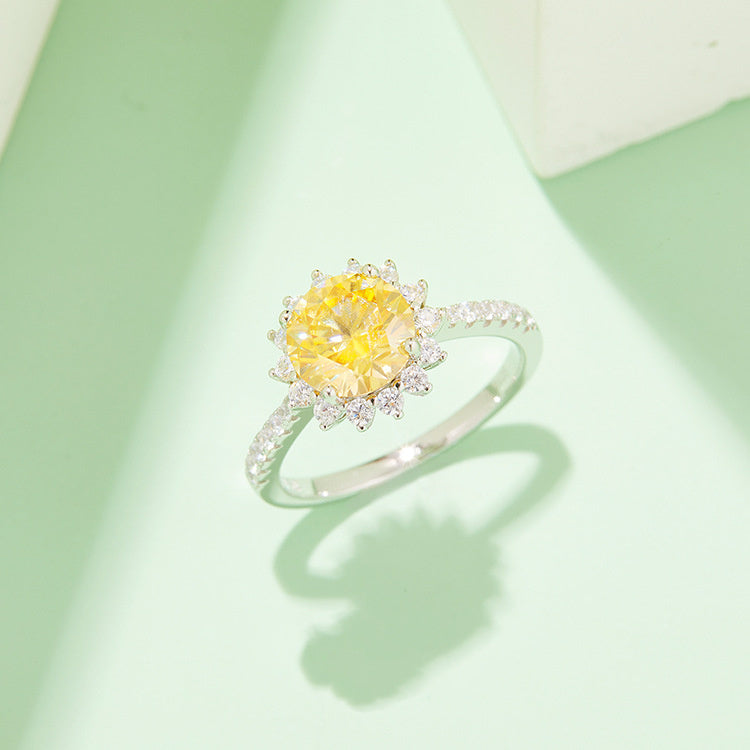 Sunflower Style Women's Fashion Ring