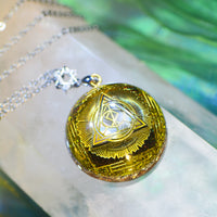 High Frequency Crystal Necklace Pendant