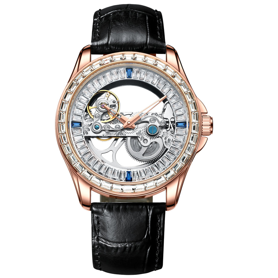 Men's Hollow-out Automatic Mechanical Watch