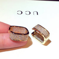 Super Shiny Geometric Earrings Women