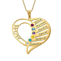 Love Personalized Custom Name Letter Love Memory Necklace