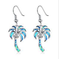 Palm Tree Coconut Synthetic for Women Earrings