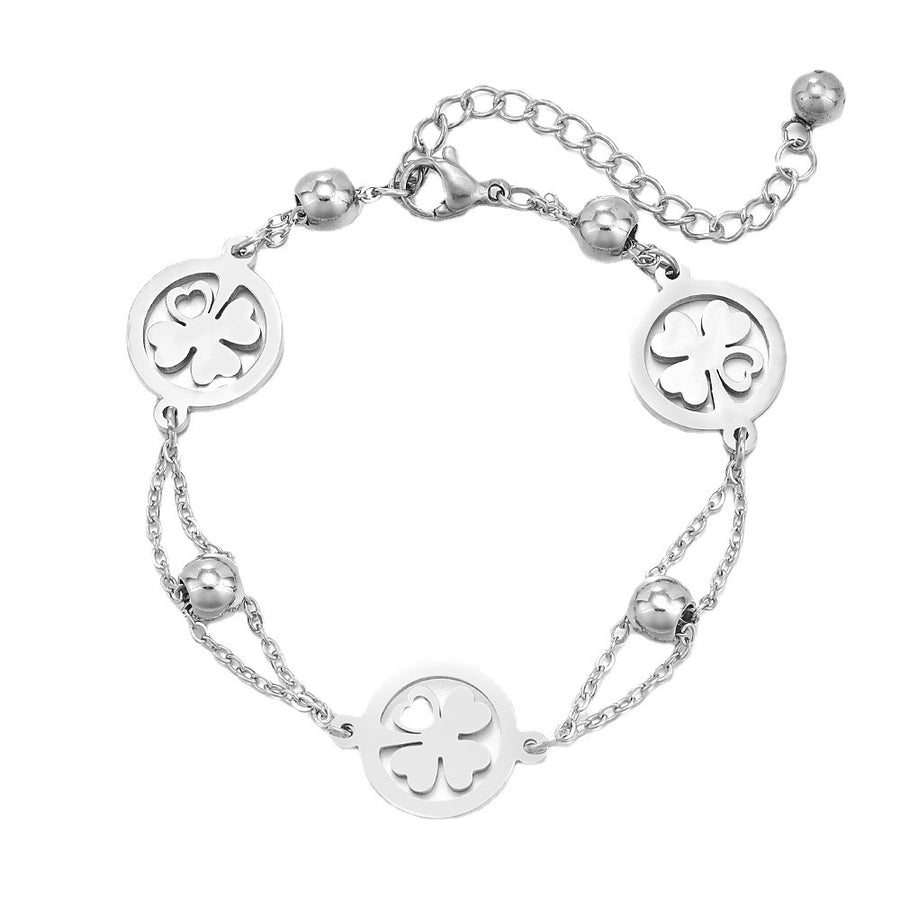 Four-Leaf Clover Bracelet Female Fashion Special-interest