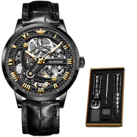 Waterproof hollow mechanical watch