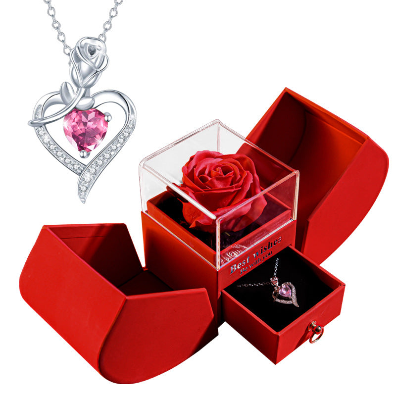 Valentine Jewelry Box Necklace Suit