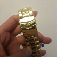 Full Function Quartz Steel Band Watch