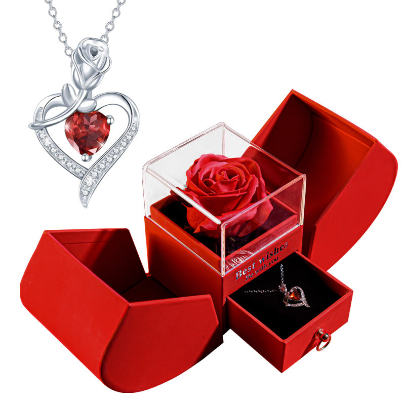 Valentine Jewelry Box Necklace Suit