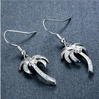 Palm Tree Coconut Synthetic for Women Earrings