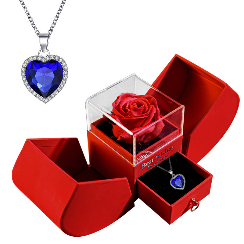 Valentine Jewelry Box Necklace Suit