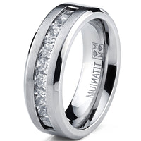 Diamond Men's Rings Luxury Wedding Engagement