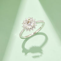 Sunflower Style Women's Fashion Ring