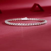 Starlight Luxury Fashion Mosan Diamond S925 Silver Bracelet