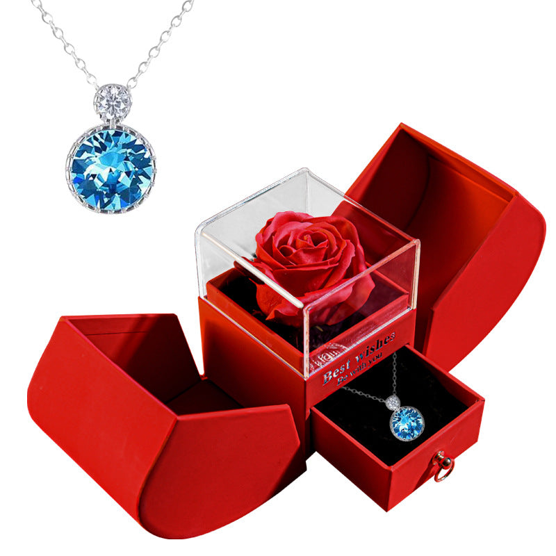 Valentine Jewelry Box Necklace Suit