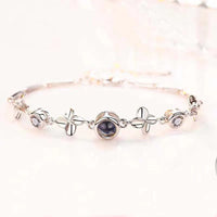 Bracelet Women's Sterling Silver Projection Photo