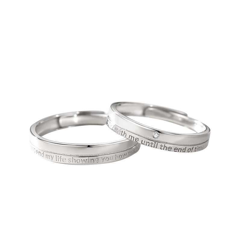 A Couple Of Romantic Vow Rings