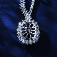 Women's Fashion Synthetic Sapphire Necklace