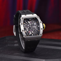 Square Men's Quartz Calendar Watch