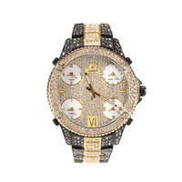 New Full Diamond Large Dial Hip-hop Men's Watches