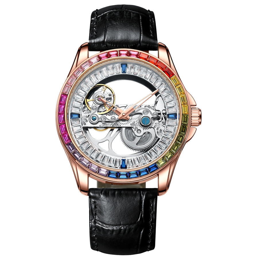 Men's Hollow-out Automatic Mechanical Watch